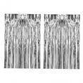 thumbnail image 5 of S SERENABLE 2Pcs Foil Fringe Curtains Foil Curtain Backdrop Party Decorations Photo Background Backdrop for Anniversary Birthday Carnival, 5 of 8