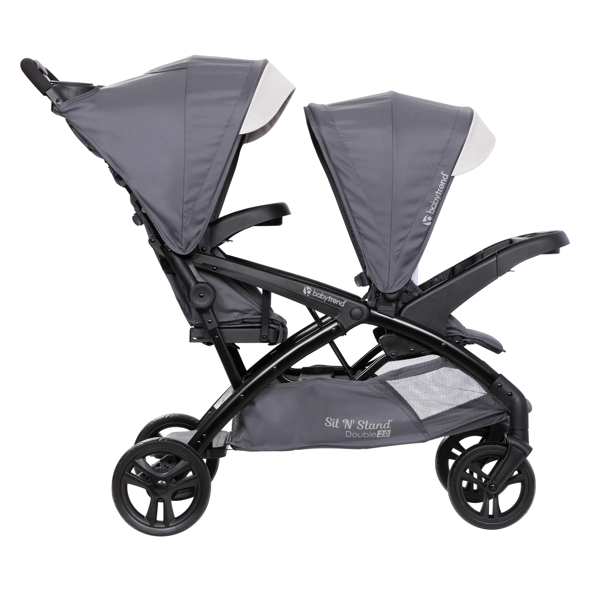 Double stroller with 2025 sit and stand option