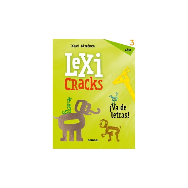 Cuadernos de actividades Combel Lexicracks 3 años 9788491011613