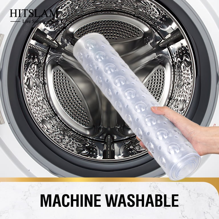 HITSLAM Extra Long Bathtub Mat, Clear, 40" x 16" photo 7