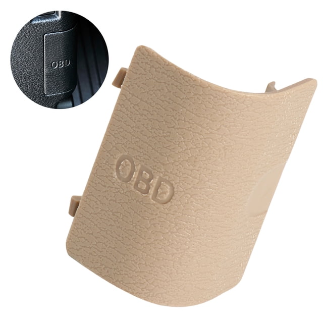 Tapa Embellecedora Del Panel Izquierdo LHD Cubierta Del Enchufe OBD para F25 X3 F26 X4 (Beige)