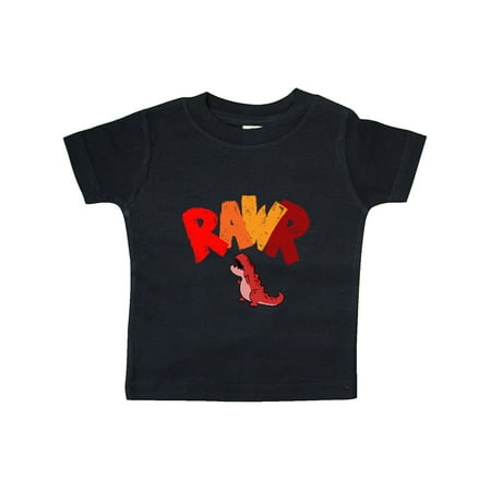 

Inktastic Lil Red Tyrannosaurus Rawr Gift Baby Boy or Baby Girl T-Shirt