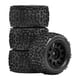 thumbnail image 5 of 4 piezas de repuesto para ruedas y neumáticos de coche RC 1/18, piezas de coche RC, accesorios de repuesto Negro, 5 of 9