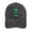 Black, variant on One Day at A Time Charcoal Baseball Cap for Men Women, Adjustable Snapback Hats Cotton Hat