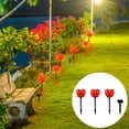 thumbnail image 4 of RXIRUCGD Solar Heart Light Heart Shaped Light Garden Decor Atmosphere Light Ground Inserting Lamp, 4 of 7