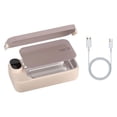 thumbnail image 2 of olkpmnmk 900ml Rechargeable Heated Stainless Steel Bento Box, 7200mAh Food Warmer Lunchbox With Stainless Steel Container, Digital Temperature Display, Adjustable Temp Heating Bento Box for Office, 2 of 4