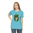thumbnail image 6 of Cute Amazing Leprechaun Dog Unisex Short Sleeve Tee, 6 of 10