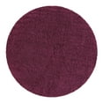 thumbnail image 5 of Unique Loom Solid Shag Collection Area Rug (7' 1" Round Eggplant Purple), 5 of 7