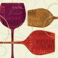 thumbnail image 2 of Pela Studio 20x20 White Modern Wood Framed Museum Art Print Titled - Colorful Wine II, 2 of 4