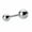 Silver, variant on QQTDFG Sterling Silver Ball Screw Back Bar Stud SINGLE Earring A1165-Silver-3mm - 1 pair