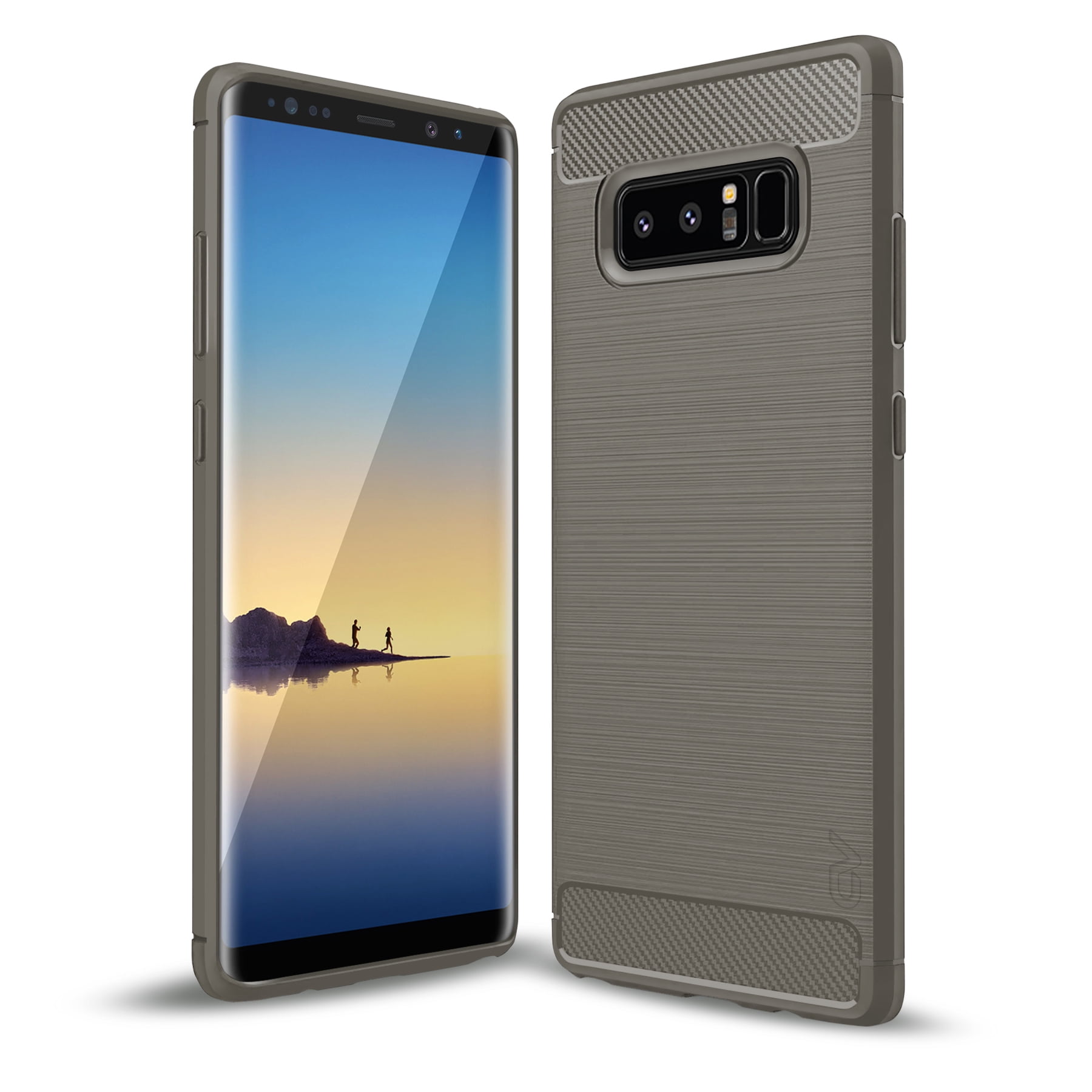 Note 8 Case, Galaxy Note 8 Case, Cellularvilla [Slim] [Carbon Fiber] Premium Brushed Textured