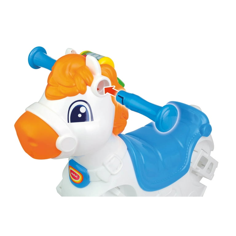 Winfun Multi-Color Junior Rocking Horse, RRK150, Interactive