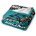 thumbnail image 2 of Coastal Carolina University Fleece Blanket, Very Soft Microfiber Flannel Blanket for Couch Warm and Cozy for All Seasons, 2 of 6