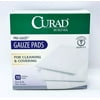 Curad Gauze Pads For Cleaning & Covering - 10 Sterile Pads 3" x 3"