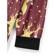 thumbnail image 4 of Pijama De Navidad De Manga Larga Para Familias Pantalones De Capucha De Alce Con Cremallera; Mamá XXL, 4 of 4