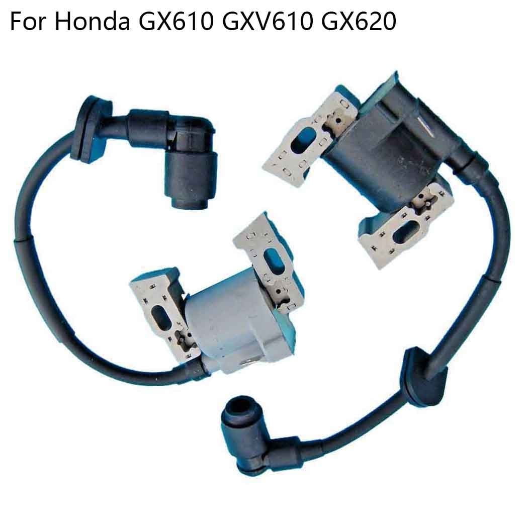 2 x Ignition Coils Left and Right Side for HONDA GX620 20HP Engine Lawn Mower 2 x Ignition Coils Left and Right Side for HONDA GX620 20HP Engine Lawn Mower