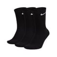 thumbnail image 1 of Calcetas Nike 3PAR Everyday Crew Cushion UNISEX SX7664-010 negro XL Nike SX7664-010 3PAR EVERYDAY CREW CU, 1 of 4