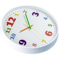 thumbnail image 3 of Miangastore Clocks for Living Room Wall Clock Glass Battery Operated Silent 1Pcs, 3 of 8