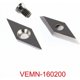 thumbnail image 4 of 3 piezas de insertos de corte de carburo de tungsteno para herramientas de torneado de carpintería (incluye cuadrado de 11 mm con radio, torno de 12 mm, diamante de 28 x 10 mm con punta), 4 of 5