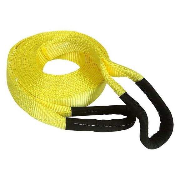 2 in. x 30 ft. 15000 lbs Recovery Strap with Loop Ends