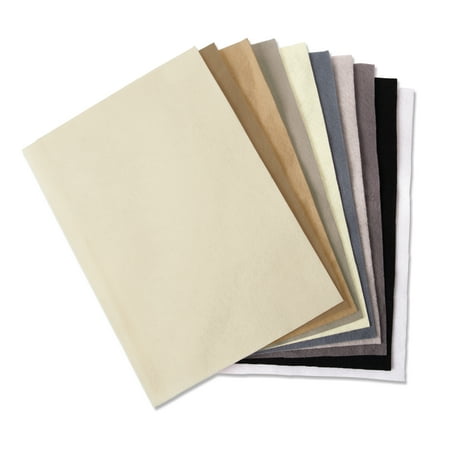 UPC: 0630454256403 | Sizzix Making Essential – Felt Sheets 10PK (10 Colours Neutrals)