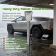 thumbnail image 3 of IronWatt Outdoor Stainless Steel Charging Station Enclosure, for SAE J1772 Dual-Port, 3 of 9