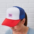 thumbnail image 5 of CafePress - Bachelorette Party Hot Mess - Adjustable Unisex Printed Trucker Hat with Mesh Back, 5 of 10