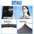 thumbnail image 5 of Women's UV Protection Face Mask with Neck Cover – UPF 500+ Cooling Ice Silk Sun Shield, Breathable Outdoor Face Cover for Cycling, Hiking & Summer Travel, 5 of 9
