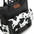 thumbnail image 5 of Wrangler Backpack Purse for Women Medium Size Convertible Backpack with Crossbody Strap for Travel Work, Cow-Black, 5 of 7