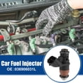 thumbnail image 2 of Reemplazo de la boquilla del inyector de combustible Unique Bargains para VW Polo negro, 2 of 7