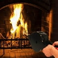 thumbnail image 4 of Wood Fireplace Bellows Manual Blower 16x7 Inch with Cast Nozzle for Outdoor Cooking Camping BBQ Chimney, 4 of 7