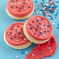 thumbnail image 3 of Cheryl's Cookies® Cookie Gift Baskets, Patriotic Gift Box w/ 24 Buttercream Frosted Individually Wrapped Sugar Cookies, Red White & Blue,Fresh Delivery, Party Favor for 4th of July, Memorial Day, 3 of 8