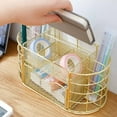 thumbnail image 3 of Compact Stainless Steel Drawer Organizer for Vanity  Bathroom & Office - Space-Saving Storage Solution, 3 of 6
