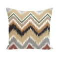 thumbnail image 2 of Simply Daisy Stripe Print Decorative Pillow, 16" x 16", Brown, 2 of 2