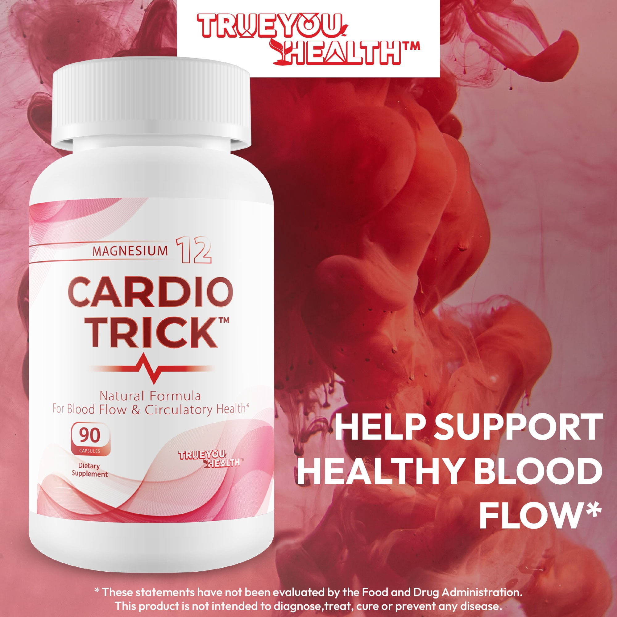 Cardio Trick - Japanese Cucumber Trick for Max Blood Flow Cardio Care & Healthy Pressure - Healthy Blood Flow Cardio Plus High Pressure Pills - Advanced Blood Flow Care Pressure Supplement