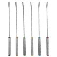 thumbnail image 1 of Less Steel Dessert Fork Cheese Chocolate Fondue Fruit Dessert Cake Fork, 1 of 5