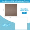 thumbnail image 2 of Uxcell Glitter Cardstock Paper, 250gsm Sparkly Paper 10 pack 10x10 inch Brown, 2 of 6