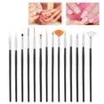 thumbnail image 3 of Kit de 15 pinceles para manicura y decoración de uñas, para dibujar y pintar., 3 of 11