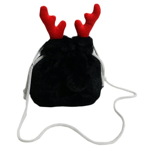 EeaseCA 1pc Drawstring Bag Storage Pouch Bucket Bag Shoulder Bag Cross Body Bag