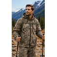 thumbnail image 6 of Mossy Oak Men's Insulated Camo Jacket – Country Roots Pattern – Quilted Lining, Cotton Twill Shell, Cold Weather Work Jacket, 5X, Country Roots, 6 of 8