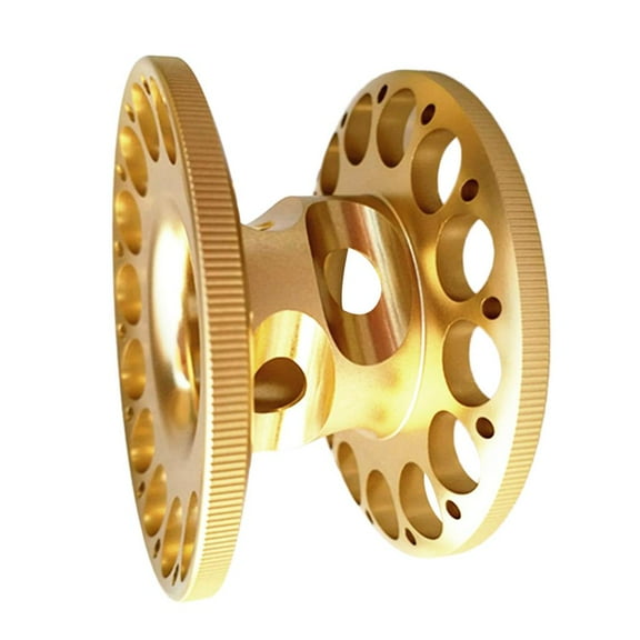 Lightweight Aluminum Alloy Scuba Diving Finger Reel Spool Gold
