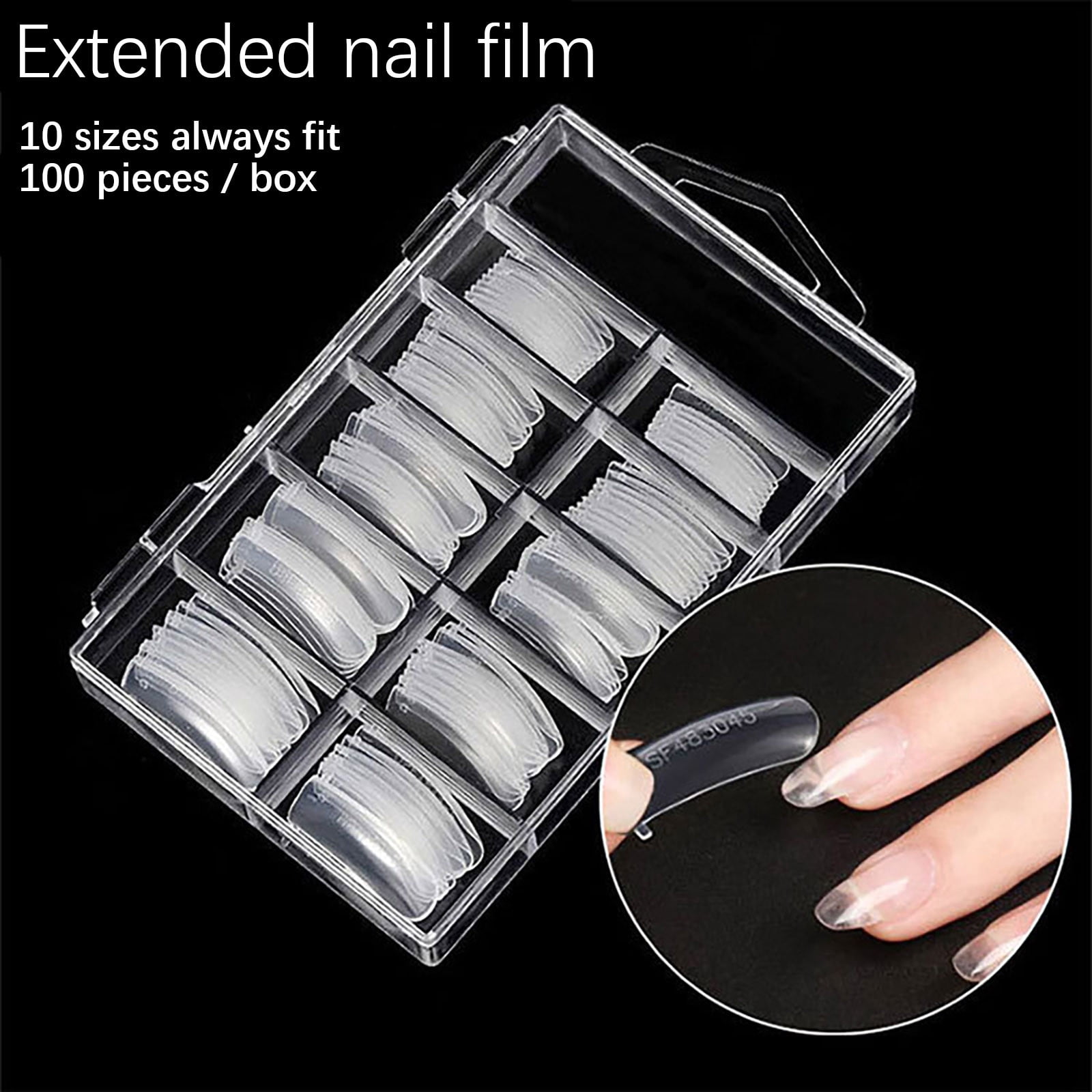 YSGFHGJW 16pc Nail Polish Poly Nail Extension Gel Kit,6color Quick Extension Gel Set Nail Phototherapy Crystal Nail Extension Gel 90ml - Nail Art Design