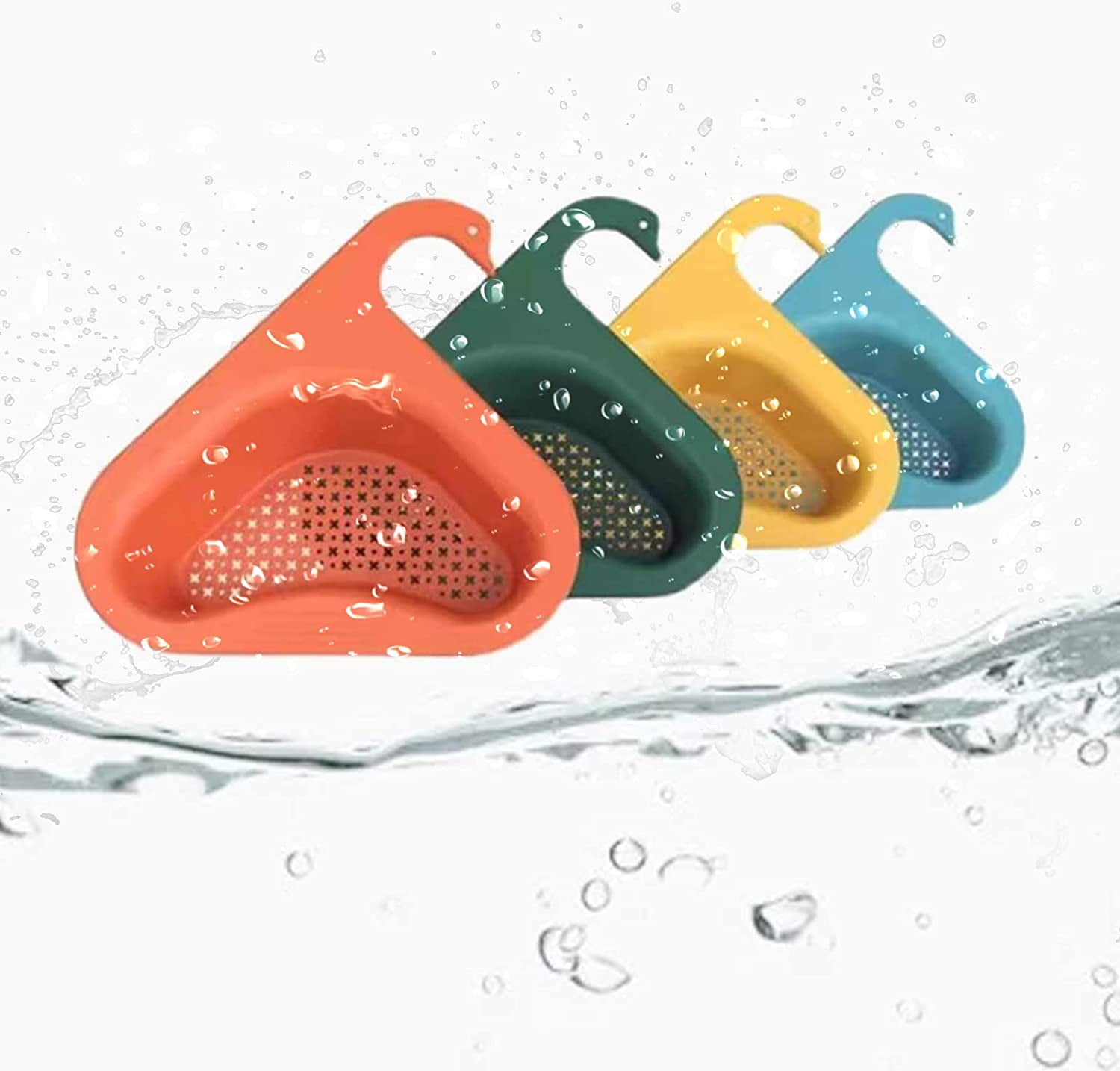 "Hottest Swan Drain Basket, Swan Drain Rack for Kitchen Sink