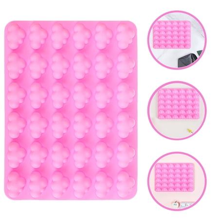 LOLIPPYY 2-Pack Small Silicone Candy Molds for Baking, Multi-Functional Chocolate and Candy Making Mold Set