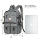 thumbnail image 2 of Mochila elegante para computadora portátil KAUKKO KS22-Greypot 18.72L, 2 of 5