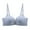 Blue, variant on Kaemgyyd Seamless Bras for Women Front Closure Adjustable Spaghetti Strap Sport Bra Fashion Full Coverage T-Shirt Bras for Yoga