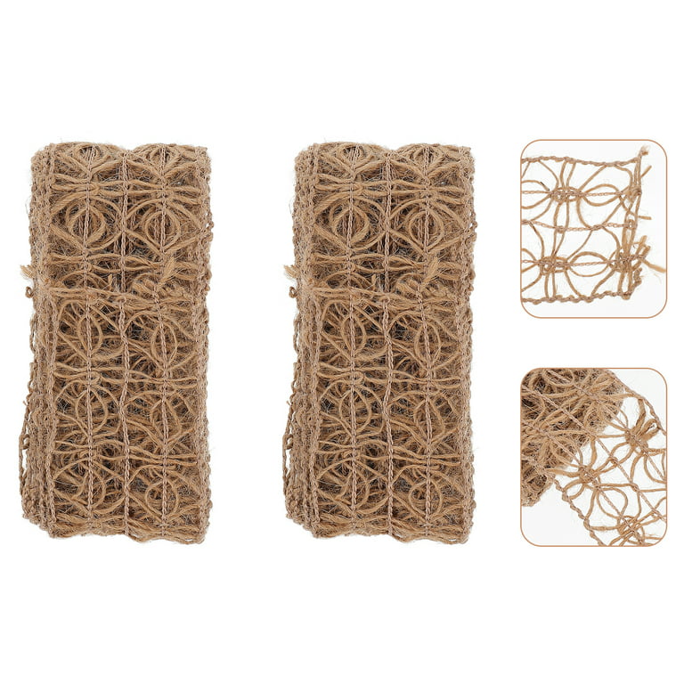 Natural Jute Cord Thread Ribbons Fabric Crafts Party Sewing Handmade Diy  Vintage Jute Rope Roll Chri