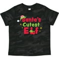 thumbnail image 3 of Inktastic Christmas Santa's Cutest Elf Boys or Girls Toddler T-Shirt, 3 of 5