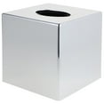 thumbnail image 3 of HAMPPLIES dustproof tissue box square cover Napkin Box Chrome Refill 1Pcs, 3 of 8