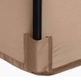 thumbnail image 3 of Funda de repuesto para sombrilla beige de 8 varillas, repelente al agua 3M, protección UV, para uso en exteriores, 3 of 5